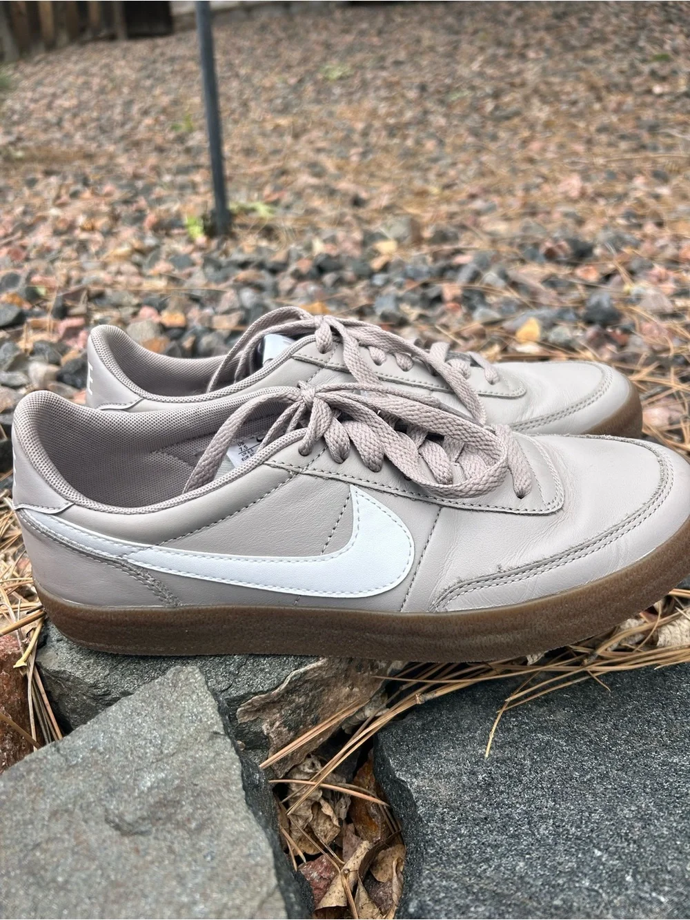 Nike Mens Killshot 2 Leather College Gray Mauve Size 7.5